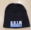 Grim Reality Ent. Beanie (Blue/Silver Embroidery)