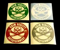 GRE Skull Logo Car Decal