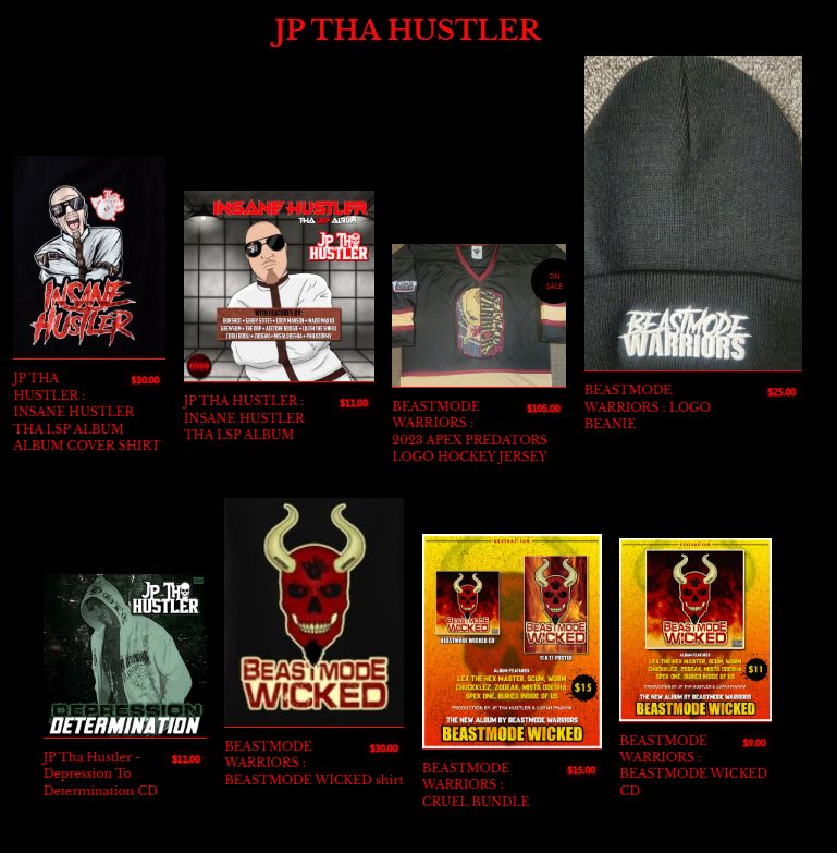 【G-RAP】jp tha hustler JP Tha Hustler