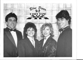 Joined in 1990 and stayed for a few years. Susan (blonde)Fero was the leader and played tenor sax. Suzanne Wood played bass and sang just like KD Lang. Ken Clark played keys and now is a wll known fix
