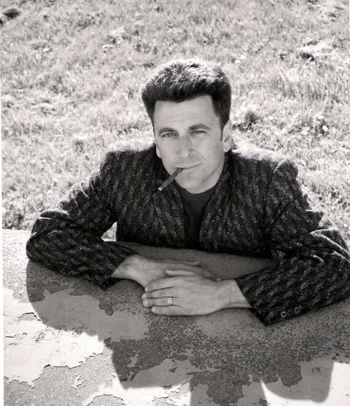 My audition photo for spaghetti western.- photo by Jean Hangarter
