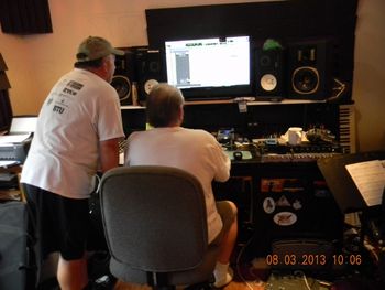 Pat and Joe recording 4
