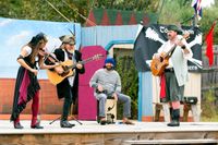 Tom Mason and the Blue Buccaneers at the Tennessee Pirate Festival