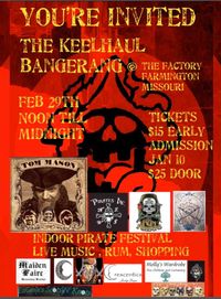 The Keelhaul Bangerang Pirate Fest featuring Tom Mason and the Blue Buccaneers