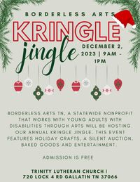 Kringle Jingle for Borderless Arts Tennessee