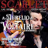 Aurelio Voltaire in Las Vegas at Scarlet/ Backstage Bar 