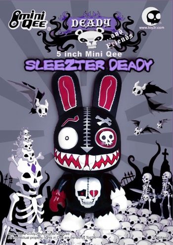 Sleezter Deady Ad Sleezter Deady 5"MiniQee a Voltaire.net Exclusive figure!
