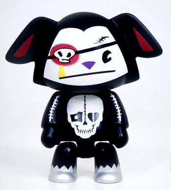 "Dax" figure from Skelanimals Artist Series 2 by Toy2R
