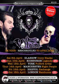 Aurelio Voltaire in Edinburgh, UK at Legends!