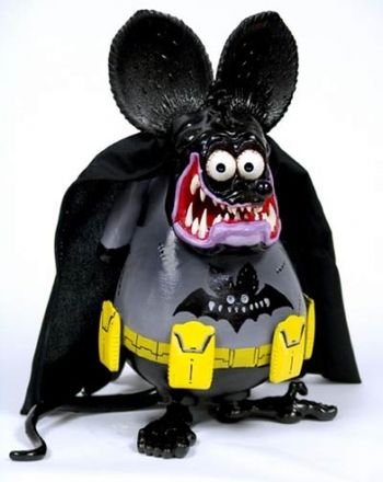 "Bat Fink" for Rat Fink show.  Never returned. Whereabouts unknown
