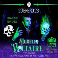 Aurelio Voltaire in Mexico City at Cafe Bizarro