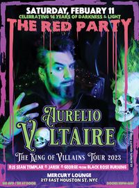 Aurelio Voltaire in New York City at The Red Party