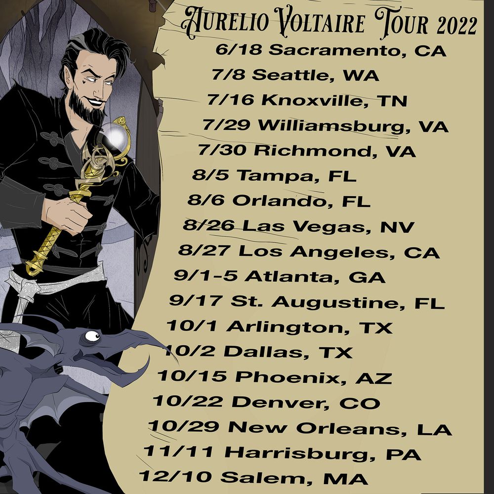 Aurelio Voltaire in Las Vegas, NV at Scarlet (Artifice Club) @ Artifice -  Jun 17, 2023, 7:00PM