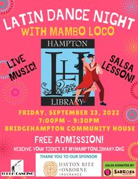 Mambo Loco For Bridgehampton Library 