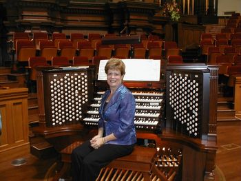 At The LDS Tabernacle Organ, Salt Lake City, UT, 2007
