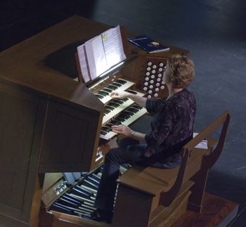 Sondheim Center rehearsal, 2013 Photo credit:  Werner Elmker
