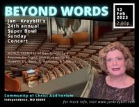 Beyond Words:  Jan Kraybill's 24th annual Super Bowl Sunday organ concert