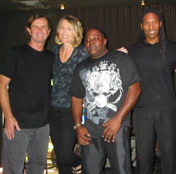 Fuzzy Rankins Blues Band - Local IBC Winners 2013 Tom, Hindi, Fuzzy and Bruce
