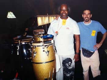 OJ and Steve Daka from the old days
