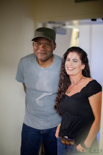 Robert Cray With Robert Cray after opening for him at The Crest.  photo by Elle Jaye Photography
