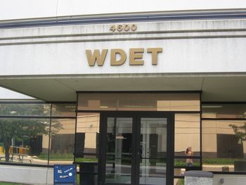 The beautiful WDET station in Detroit...
