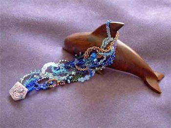 Free Form Peyote Bracelet
