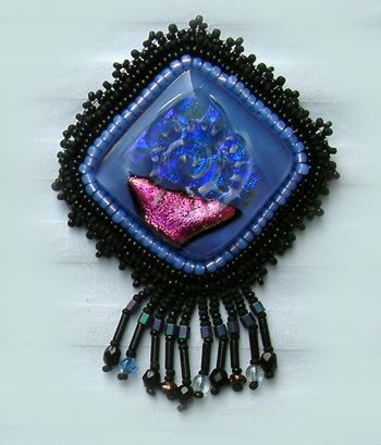 Black & Blue Dichroic Brooch_resized
