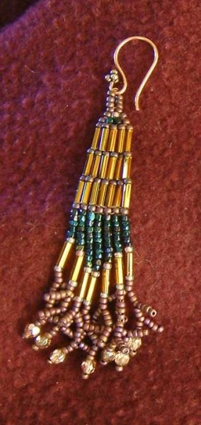 NAVAJO/COMANCHE Stitch-EARRING

