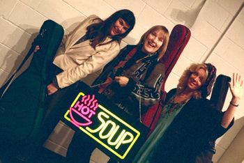 Early HOT SOUP! with Sue Ribaudo ~ photo by Brian Doser
