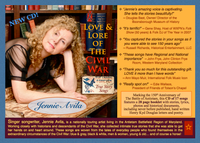 A Double Bill with Jennie Avila's CD Release of "Love & Lore of The Civil War", &  HOT SOUP!!