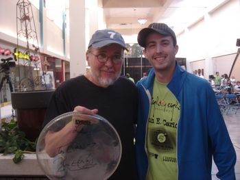 with Cheap Trick Drummer Bun E. Carlos @ Champaign Big Beat 2010
