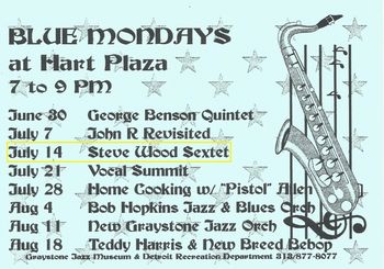 Blue Monday at Hart Plaza - July 1997 (1)
