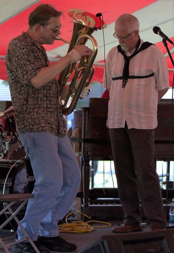 Michigan Jazz Festival (With Steve Wood) - 2011 (5): Brad, Steve Wood
