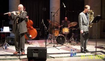 Yusef Lateef Project @ DIA - January 2007 (5): Steve Wood. Don Mayberry (Hidden), Bert Myrick, Brad
