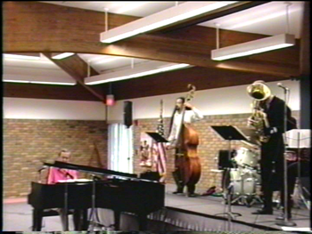 Bloomfield Township Library - July 1994 (9): Gary Schunk, Jaribu Shahid, Brad, Gerald Cleaver (Hidden)
