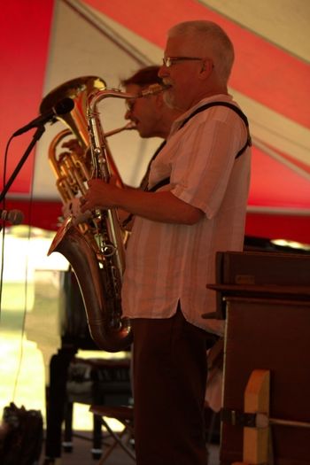 Michigan Jazz Festival (With Steve Wood) - 2011 (8): Brad, Steve Wood
