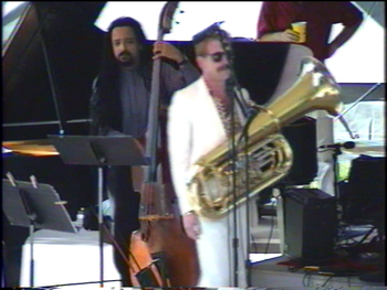 Flint/King Cobra Jazz Festival - August 1994 (12): Jaribu Shahid, Brad
