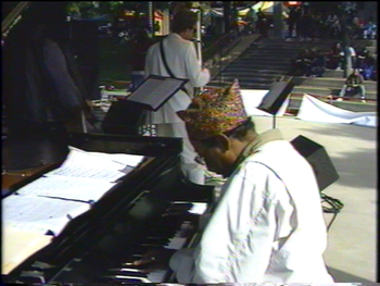 Flint/King Cobra Jazz Festival - August 1994 (10): Jaribu Shahid, Brad, Kenn Cox
