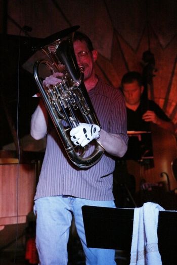 Nu Quartet Plus @ Cliff Bell's - July 2011 (22): Brad, Pat Prouty
