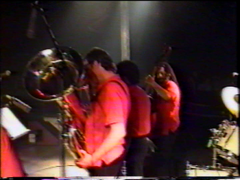 Kenn Cox Guerilla Jam Band - Moers, Germany - 1990 (7): Brad, Rayse Biggs, Jaribu Shahid
