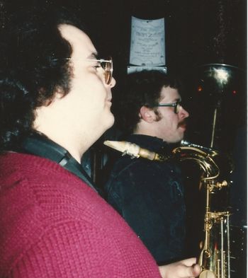 Detroit Jazz Disciples @ The Clay Pipe - Early 1986 (15): Joe Lijoi, Brad
