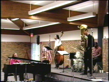 Bloomfield Township Library - July 1994 (11): Gary Schunk, Jaribu Shahid, Brad, Gerald Cleaver (Hidden)

