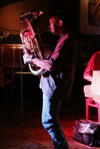 Nu Quartet Plus @ Cliff Bell's - July 2011 (7): Brad, Gary Schunk
