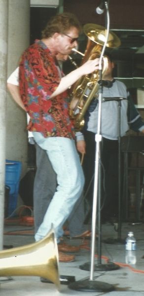 Blue Monday at Hart Plaza - July 1997 (7): Brad, Steve Wood, Rob Pipho
