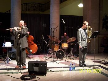 Yusef Lateef Project @ DIA - January 2007 (5): Steve Wood. Don Mayberry (Hidden), Bert Myrick, Brad
