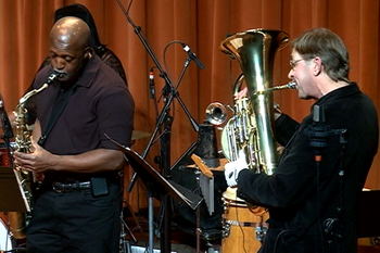 New Beginnings @ Max M. Fisher Music Center - May 2011 (11): Vincent Bowens, Gayelynn McKinney (Hidden), Brad

