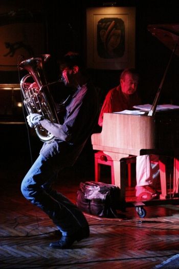 Nu Quartet Plus @ Cliff Bell's - July 2011 (5): Brad, Gary Schunk
