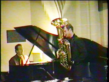 Jefferson Ave. Jazz Vespers - March 1994 (14): Gary Schunk, Brad
