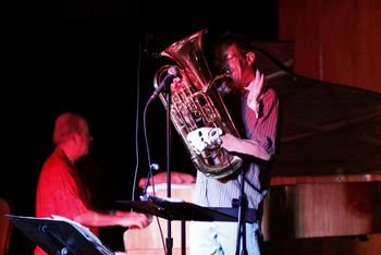 Nu Quartet Plus @ Cliff Bell's - July 2011 (35): Brad, Gary Schunk
