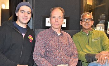 DSC_0510-Justin-Rod-Paul-680-340 Studio assistant Justin, Rod and Paul  in the control room after the session...
